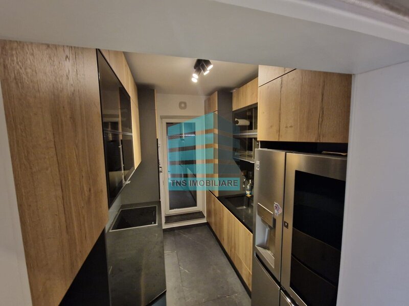 Bucurestii Noi 2 Camere Mobilat- Utilat Ultra modern   62 M Terasa  Complex Atria