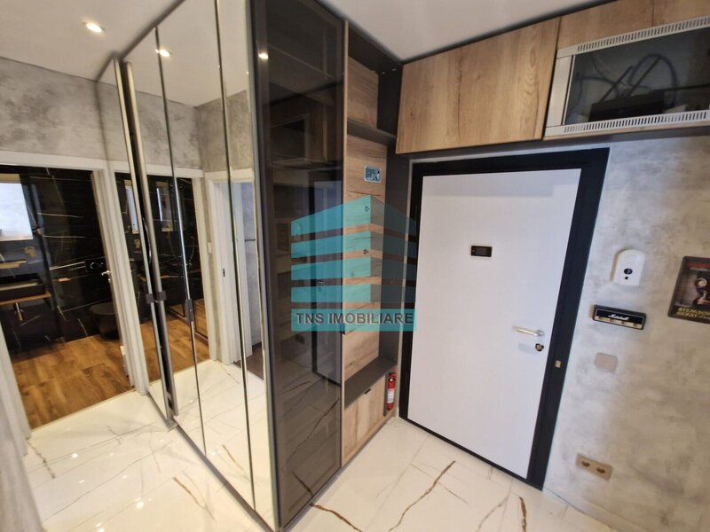 Bucurestii Noi 2 Camere Mobilat- Utilat Ultra modern   62 M Terasa  Complex Atria