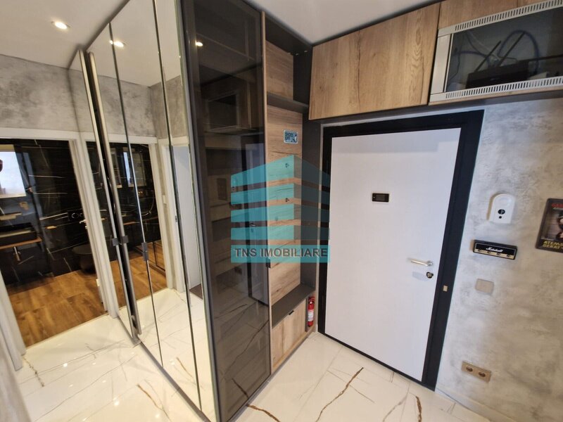 Bucurestii Noi 2 Camere Mobilat- Utilat Ultra modern   62 M Terasa  Complex Atria