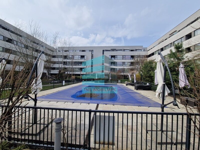 Bucurestii Noi 2 Camere Mobilat- Utilat Ultra modern   62 M Terasa  Complex Atria