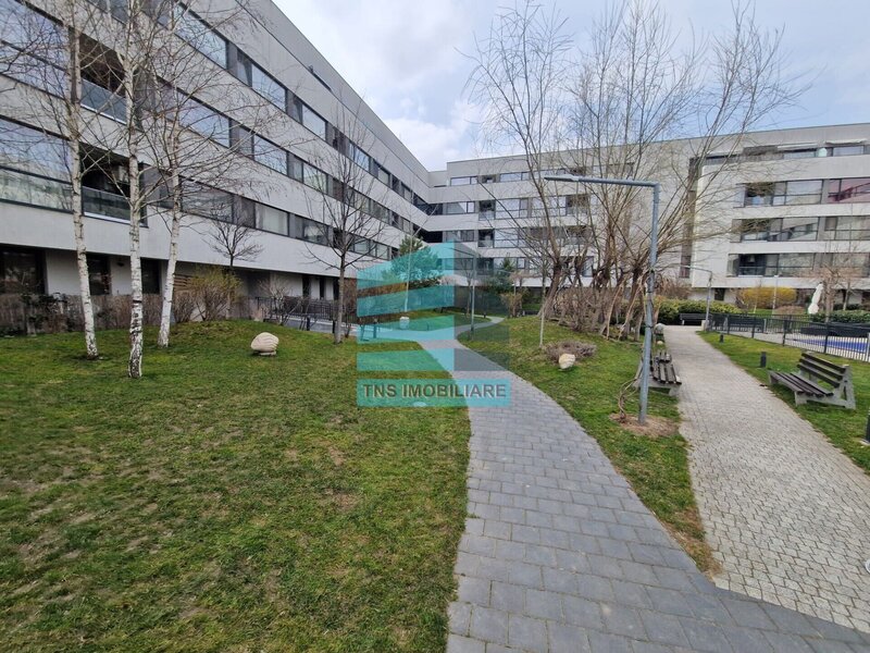 Bucurestii Noi 2 Camere Mobilat- Utilat Ultra modern   62 M Terasa  Complex Atria