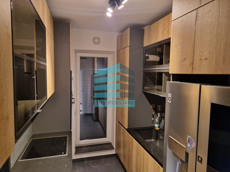 Bucurestii Noi 2 Camere Mobilat- Utilat Ultra modern   62 M Terasa  Complex Atria