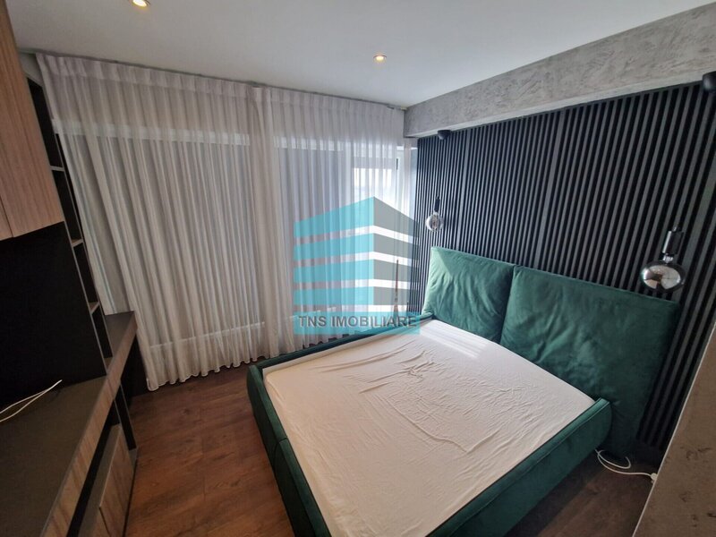 Bucurestii Noi 2 Camere Mobilat- Utilat Ultra modern   62 M Terasa  Complex Atria