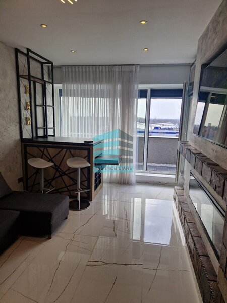 Bucurestii Noi 2 Camere Mobilat- Utilat Ultra modern   62 M Terasa  Complex Atria